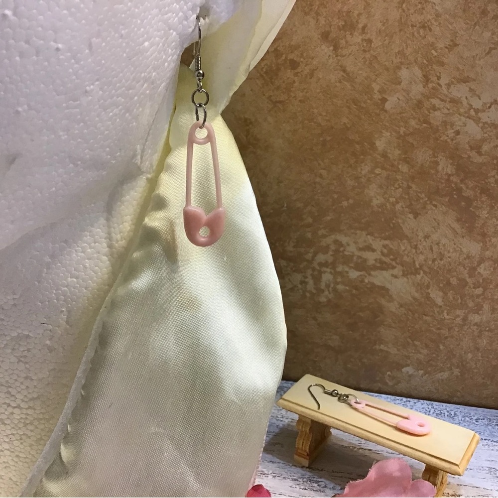 3/$10.00 Safety Pin Earrings